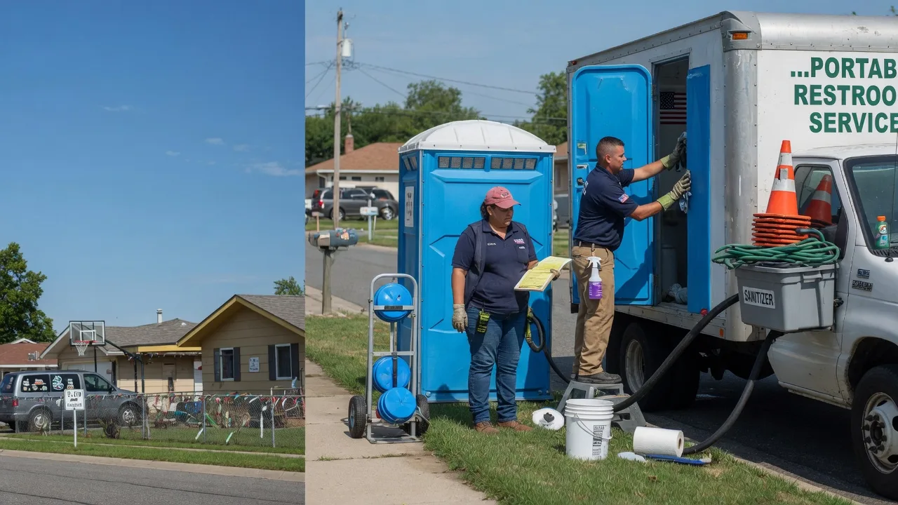 Portable Toilet Rental in Fenton, MO near me